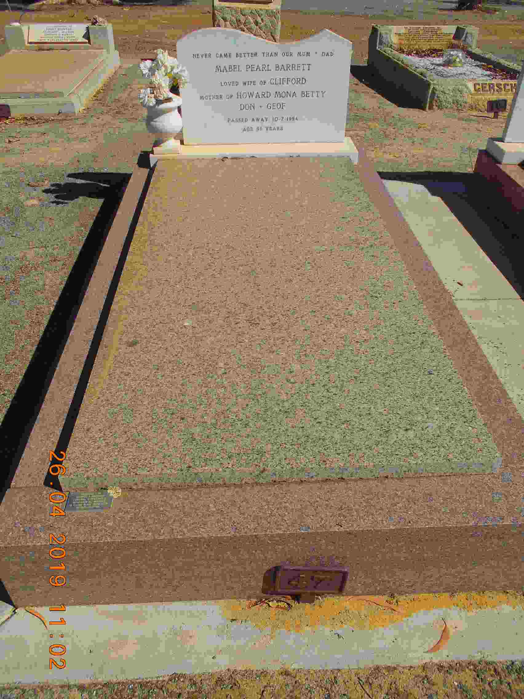 Death Registry Details Midwest of Western Australian Heritage